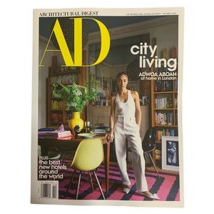 Architectural Digest Magazine October 2023 City Living Adwoa Aboah Home London